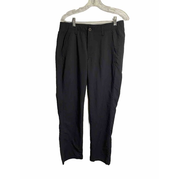 Under Armour Mens Performance Golf Pants Straight Leg Stretch Black Size 32/32 - Picture 1 of 4